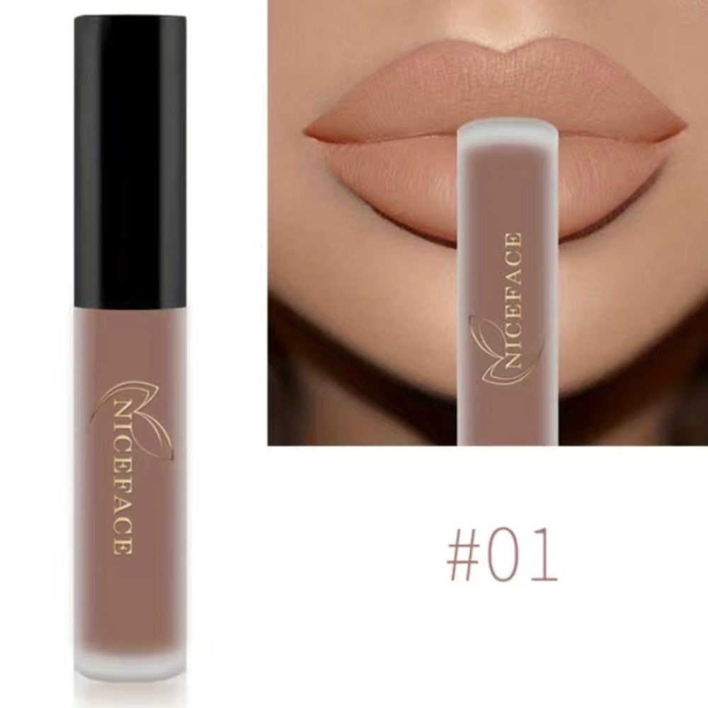 Matte Liquid Lipstick Makeup Set, Pigmented Long Lasting Lip Gloss Set